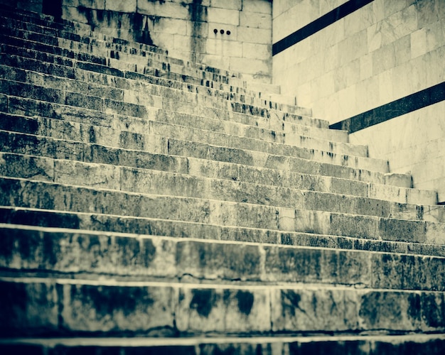 Scala a Siena. Bianco e nero