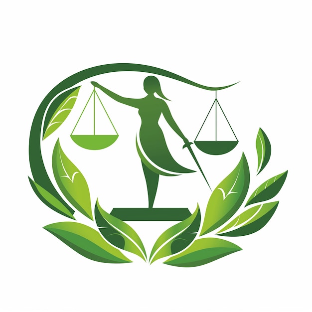 Scala di equità equità armonia modelli di logo dell'avvocato per l'equilibrio della giustizia