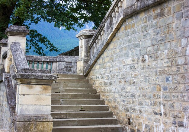 Scala di un vecchio edificio