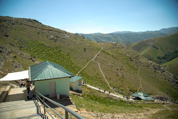 Scale per il Monte St David a Samarcanda