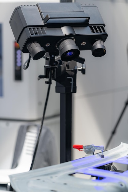 Scanner 3D ottico industriale