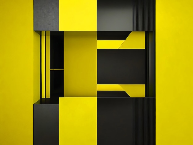 Scarica immagine orizzontale a schermo nero e giallo