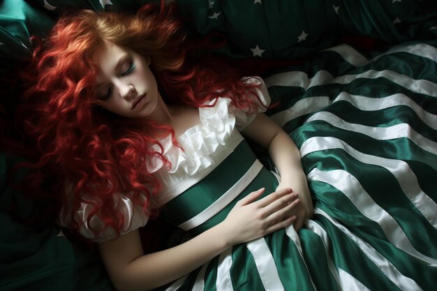 Scarlet Secrets verde bianco rosso foto