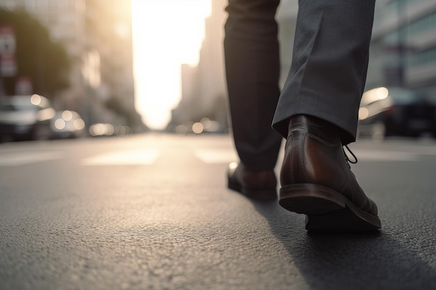 Scarpe a piedi strada Genera Ai