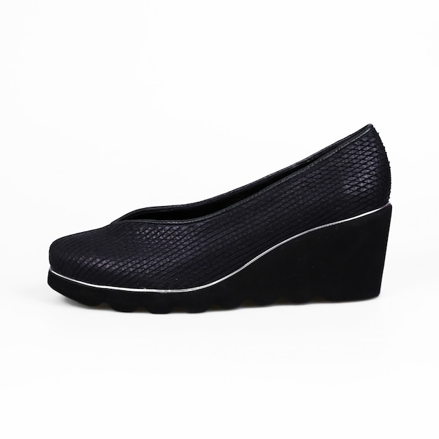 Scarpe da donna nere isolate