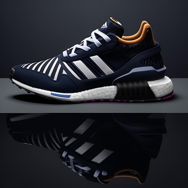 Scarpe da jogging design 3d