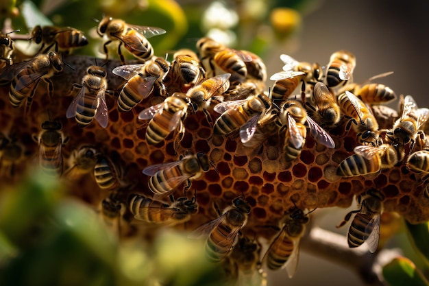 Scatena il potere dell'alveare Testimone dell'impareggiabile dedizione di Busy Bees