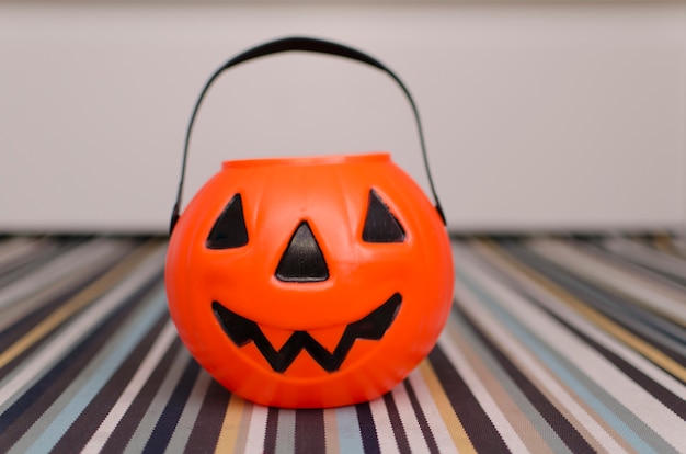 Scatola di dolci del giorno spaventoso della zucca di Halloween