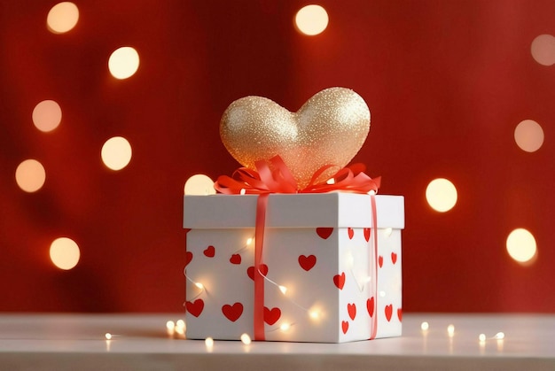 scatola regalo con cuore scatola regalo con nastro scatola regalino natalizio