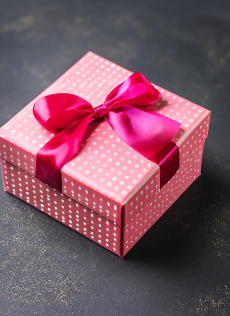 scatola regalo su sfondo scuro problema di scegliere un regalo perfetto per un uomo una ricompensa degna