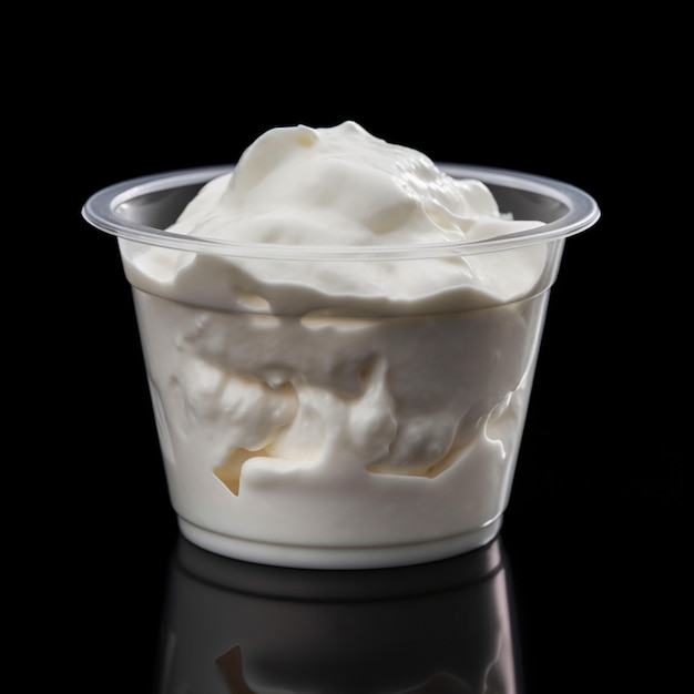 Scatti di prodotti di foto di Yogurt senza backgrou