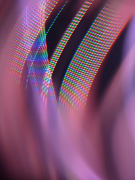 Scatto a fotogramma completo di tracce di luce multicolori