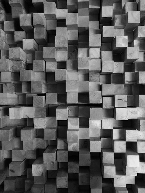 Scatto completo di cubi