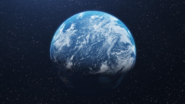Scatto idilliaco della terra