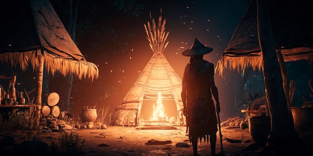 Scavare nelle tradizioni mistiche delle comunità indigene Generative AI