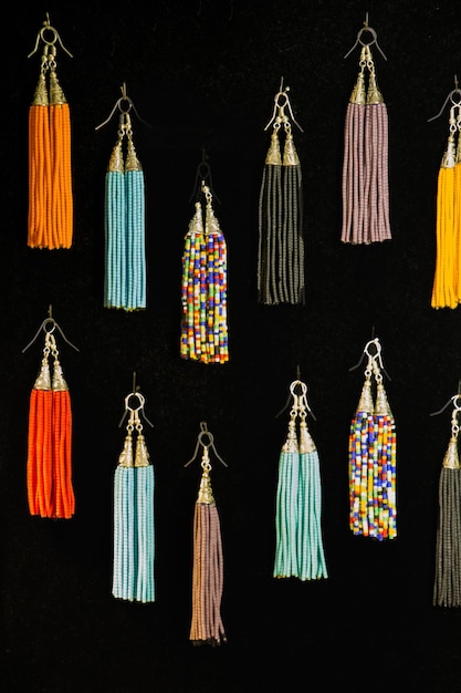 Scelta di legami per tende o tassel in vari colori