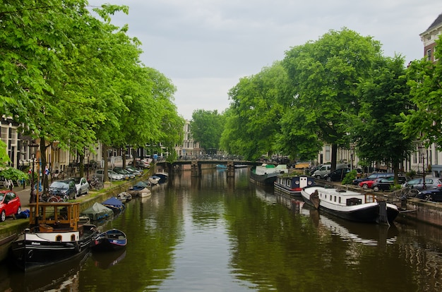 scena della città di Amsterdam