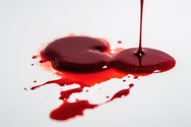 scena di sangue con vibrazioni rosse insanguinate