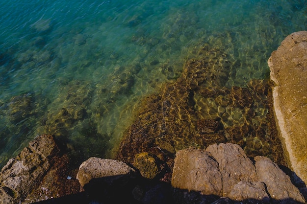 scena mediterranea, città di peniscola situata in spagna