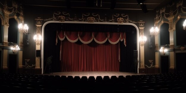 Scena nel teatro