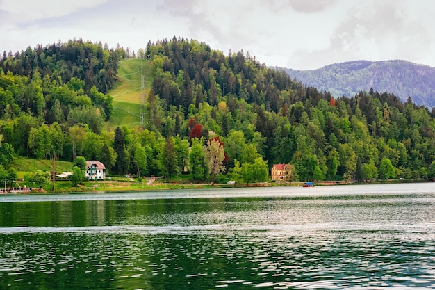 Scenario del Lago di Bled, Slovenia