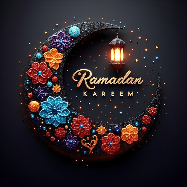 Scene d'arte islamica per il Ramadan