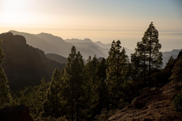 Scenic paesaggi di montagna Gran Canaria