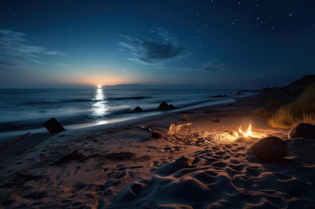 Scenico scuro Beachscape