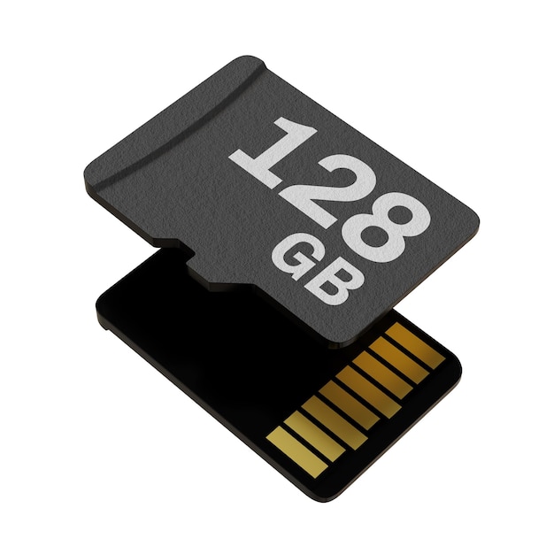 Scheda di memoria con disco di archiviazione flash MicroSD da 128 GB di capacità