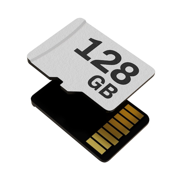 Scheda di memoria con disco di archiviazione flash MicroSD da 128 GB di capacità