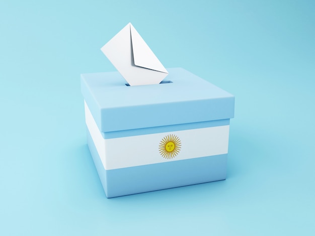 Scheda elettorale 3D, elezioni in Argentina 2019