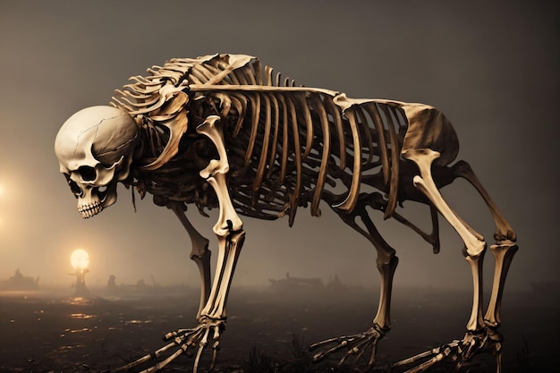 scheletro animale