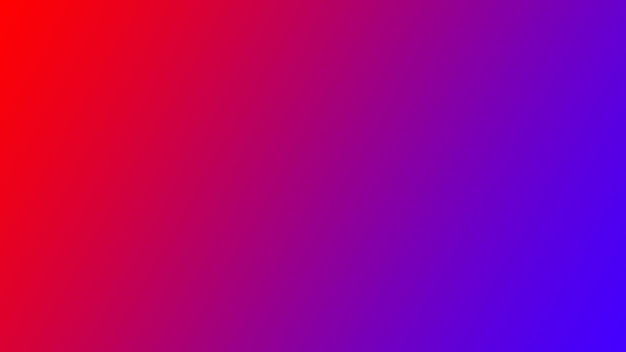 Schema di banner con sfondo a gradiente di colore blu neon e rosso