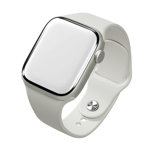 Schermata vuota per smartwatch sfondo trasparente png