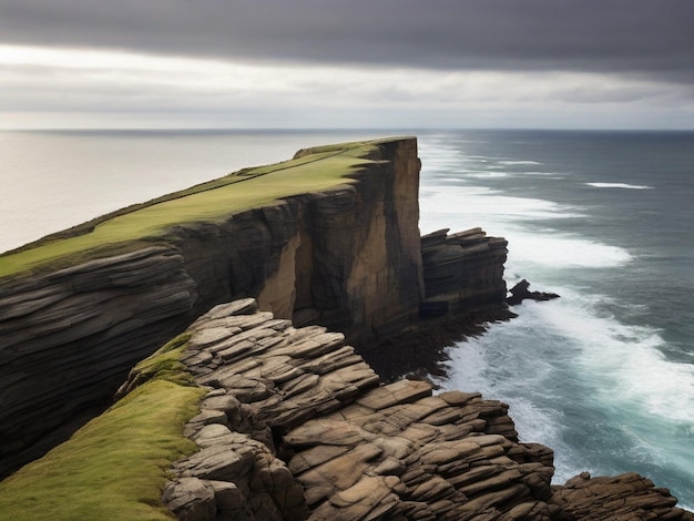 Scogliere costiere Paesaggi spettacolari con scogliere ripide e vista sull'oceano