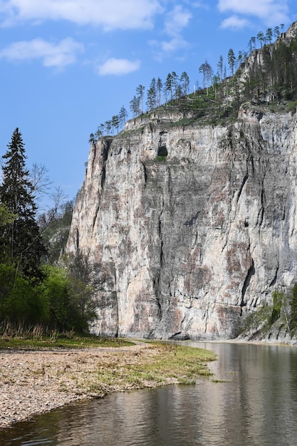 Scogliere sul fiume Zilim