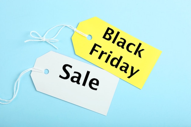 Sconti del concetto del black friday e primo piano delle vendite