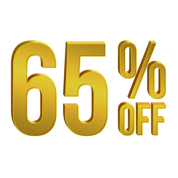 Sconto del 65% sulle offerte Tag con design in stile oro