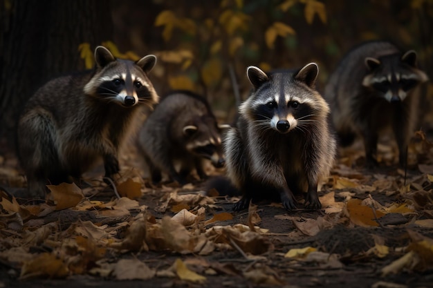 Scopri i modi ingegnosi della famiglia Raccoon in Twilight