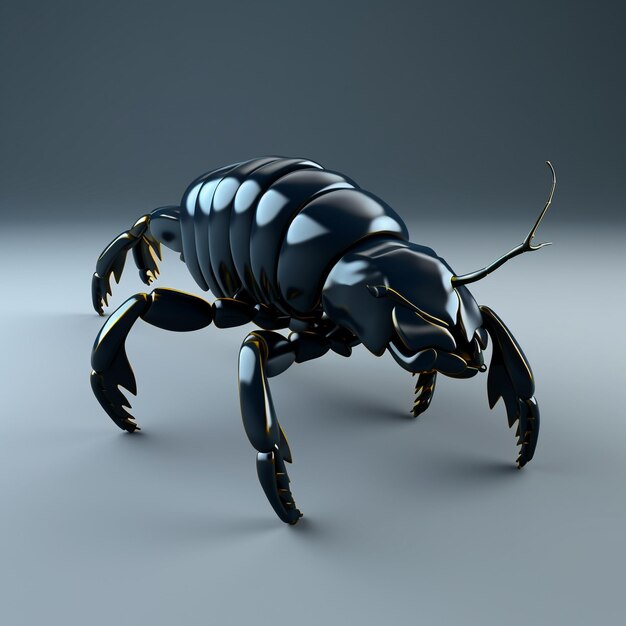 Scorpione dei cartoni animati 3D