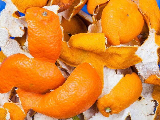 Scorze secche di arance e mandarini
