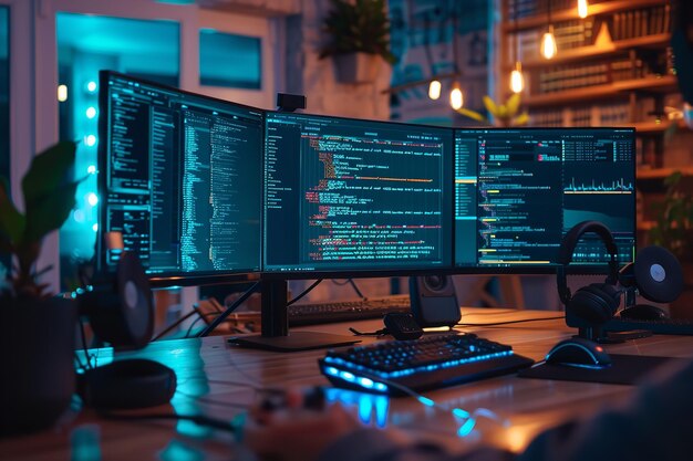 Screen Computer Code Verification Software Coding Data Generative Ai