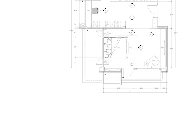 Scrivi un progetto di architettura per la costruzione