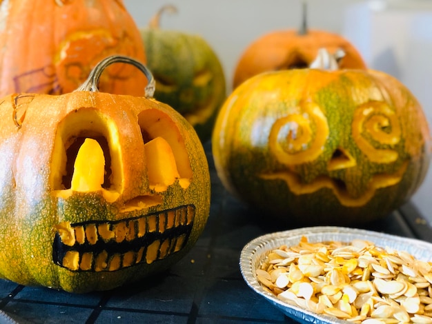 Scultura annuale di Halloween