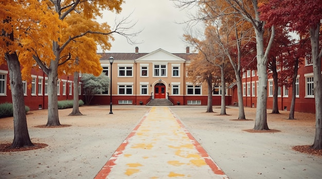 Scuola in autunno