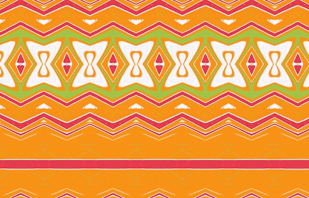 Seamless Ikat Pattern Sfondo astratto per il design tessile texture di superficie della carta da parati wrapping