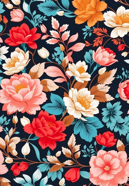 Seamless pattern floreale