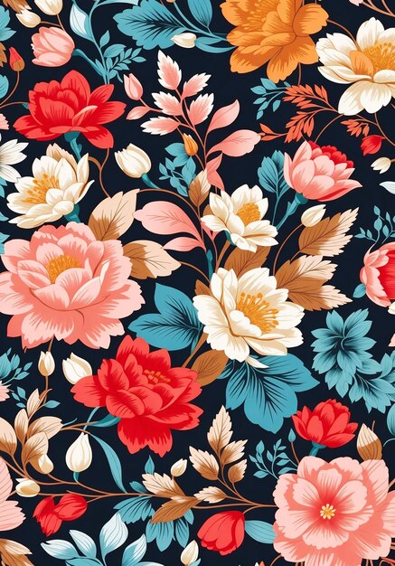 Seamless pattern floreale