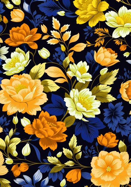 Seamless pattern floreale