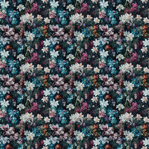 Seamless pattern floreale